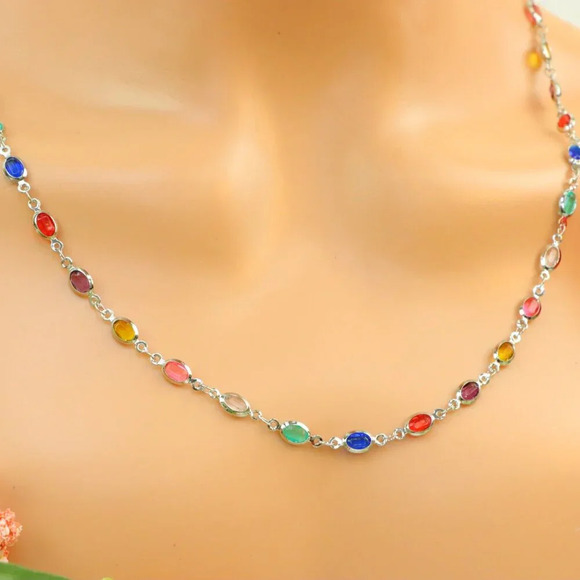 "New Beautiful Design Necklace Chain for Women/Girls, Gift, N595 - Picture 2 of 10